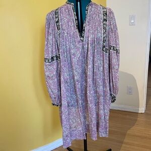 Isabel Marant Étoile romantic poet’s cotton dress 8-10